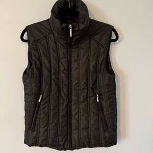 MJR Active Black Quilted Vest Women's M